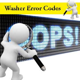 Whirlpool Washer Error Codes