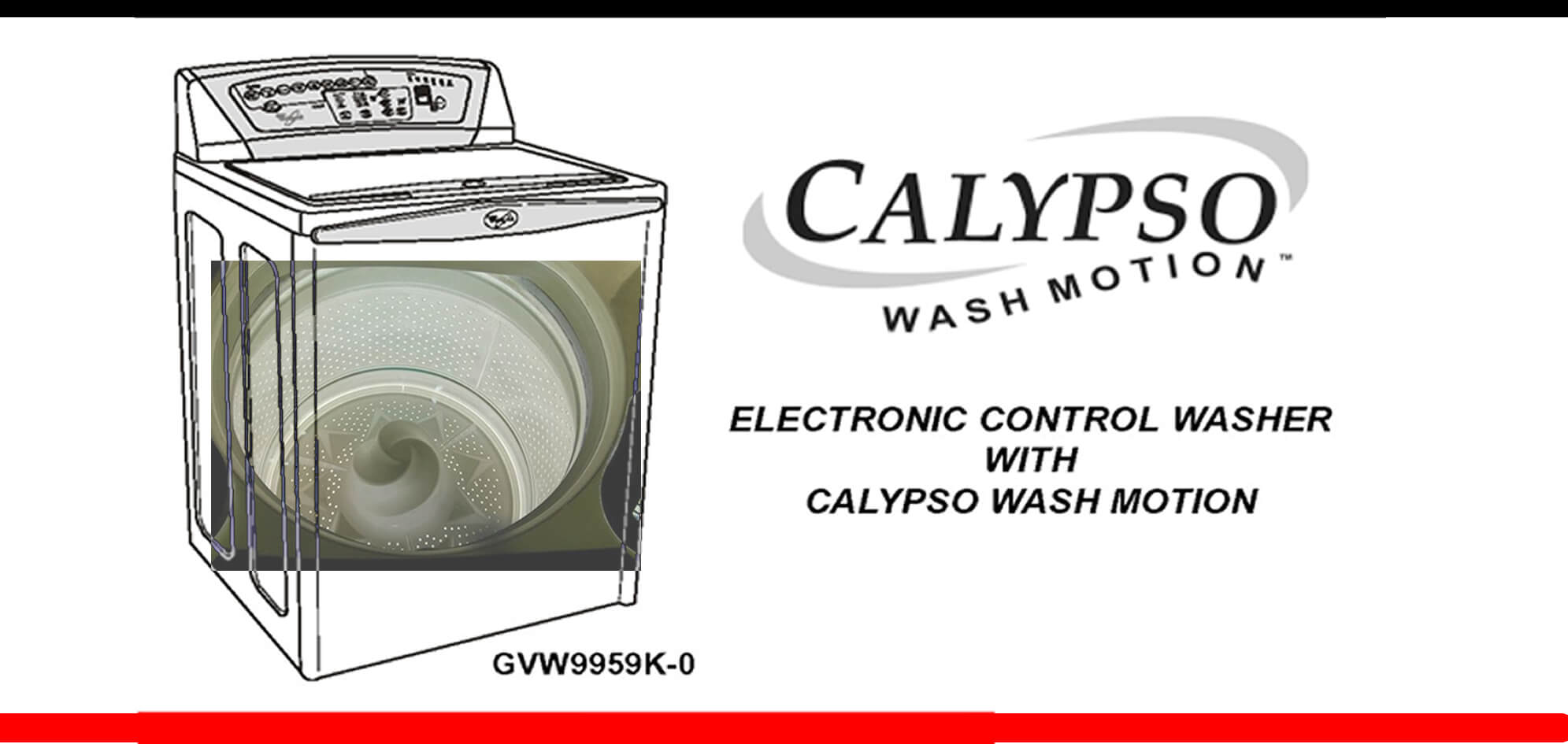What are some Calypso washer error codes?