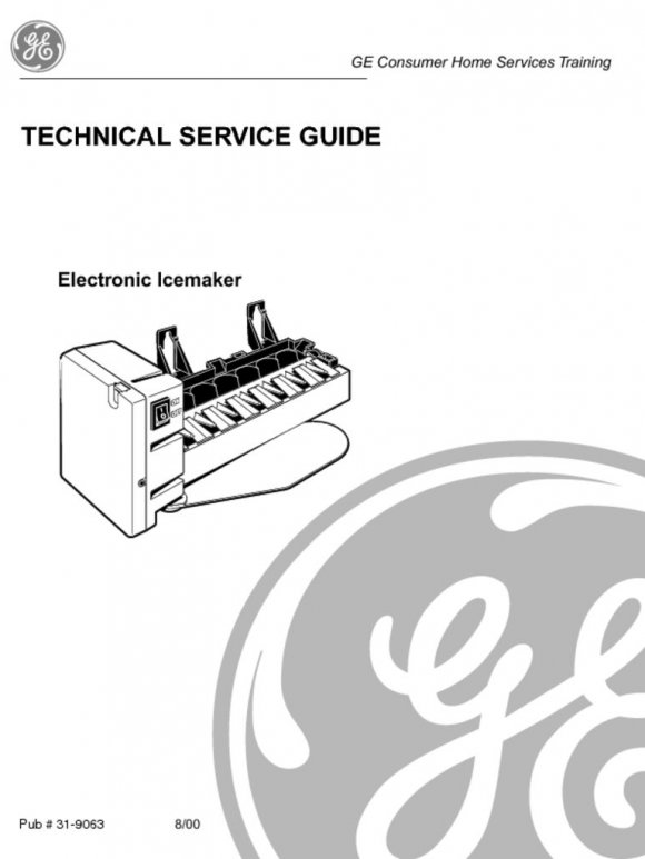 Ge Electronic Ice Maker Service Manual