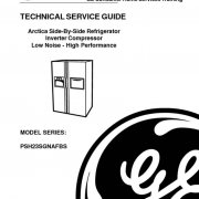 Arctica Side-By-Side Refrigerator Service Manual