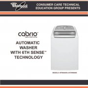 Cabrio Washer 6th Sense Service Manual