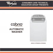 Whirlpool Cabrio Washer Service Manual